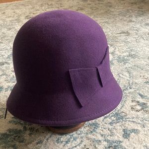 100% Wool Felt Cloche Hat